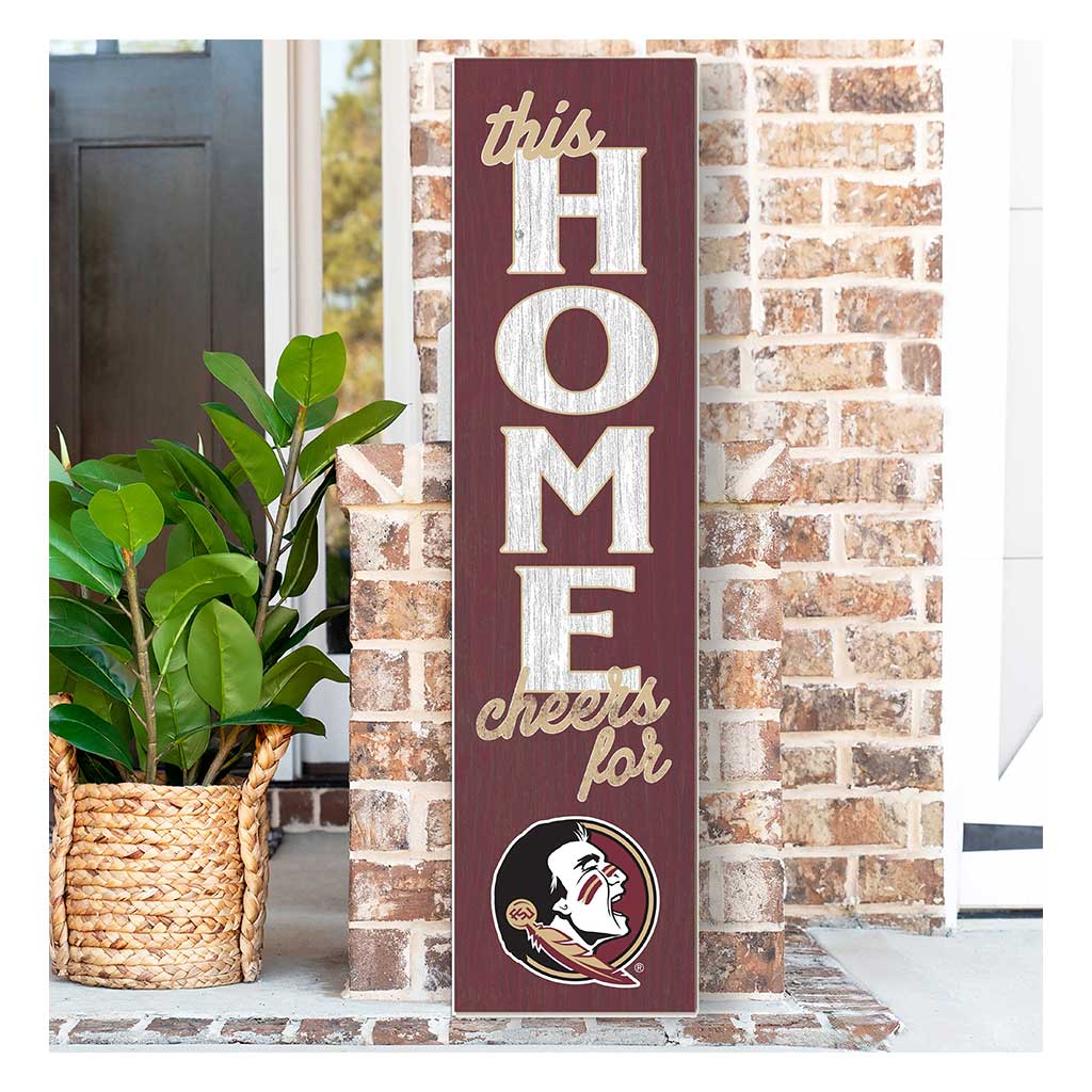 11x46 Leaning Sign This Home Florida State Seminoles
