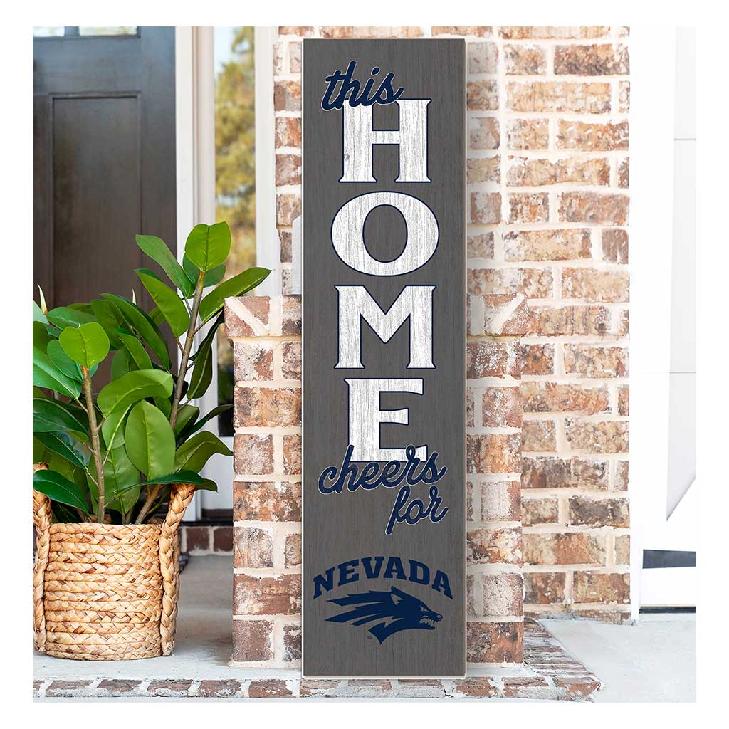 11x46 Leaning Sign This Home Nevada Wolf Pack