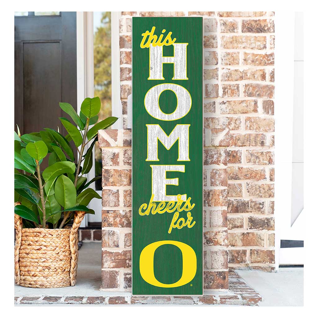 11x46 Leaning Sign This Home Oregon Ducks