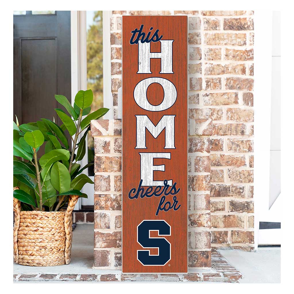 11x46 Leaning Sign This Home Syracuse Orange