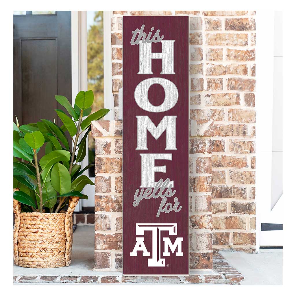 11x46 Leaning Sign This Home Texas A&M Aggies
