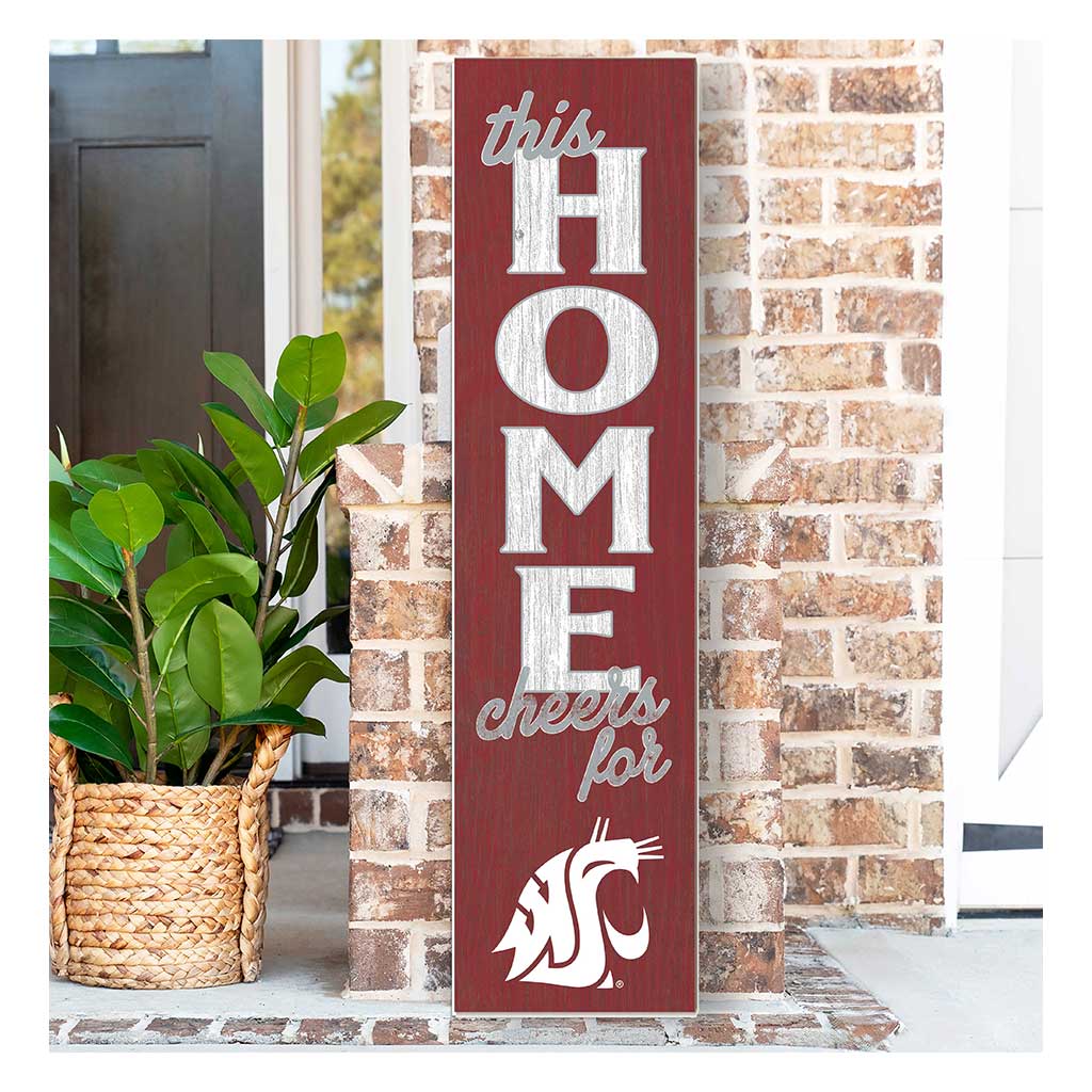 11x46 Leaning Sign This Home Washington State Cougars