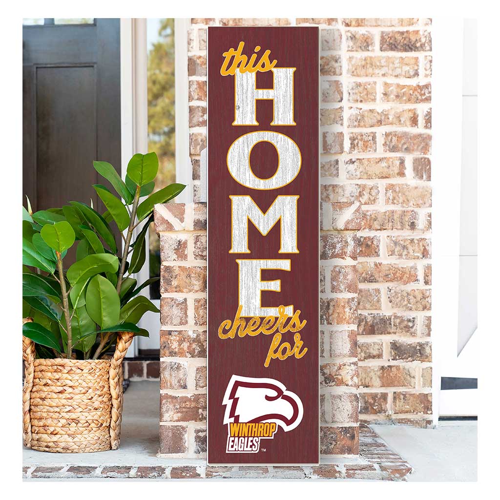 11x46 Leaning Sign This Home Winthrop Eagles