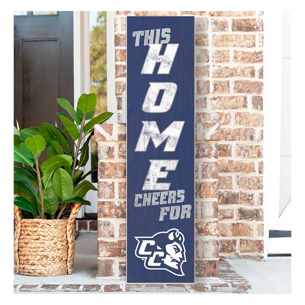 11x46 Leaning Sign This Home Central Connecticut State Blue Devils