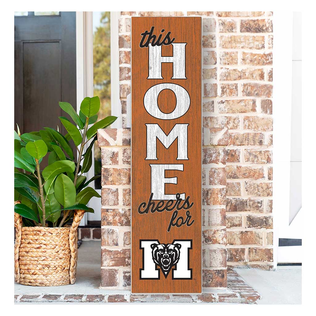 11x46 Leaning Sign This Home Mercer Bears