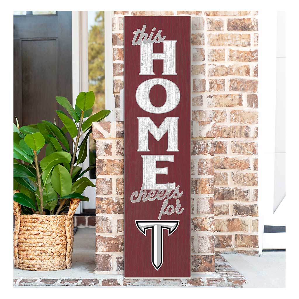 11x46 Leaning Sign This Home Troy Trojans