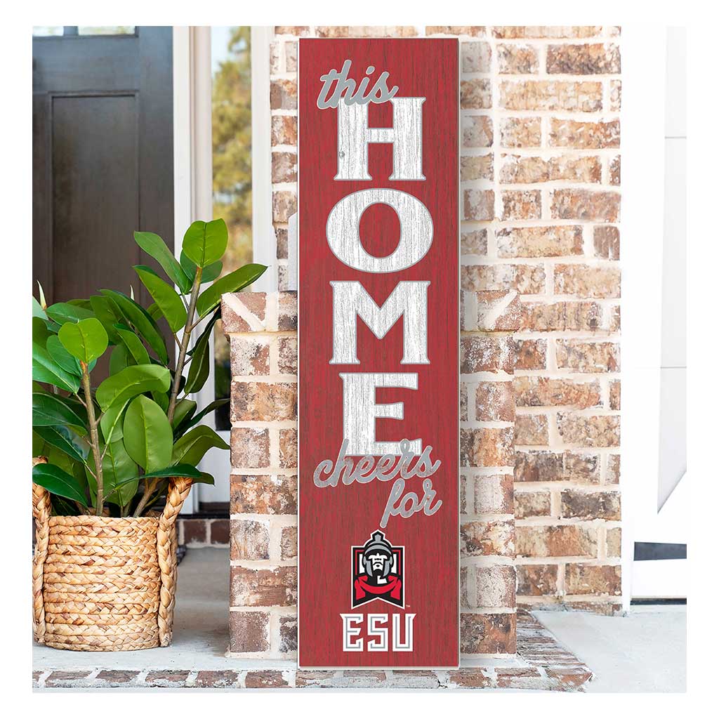 11x46 Leaning Sign This Home East Stroudsburg University WARRIORS