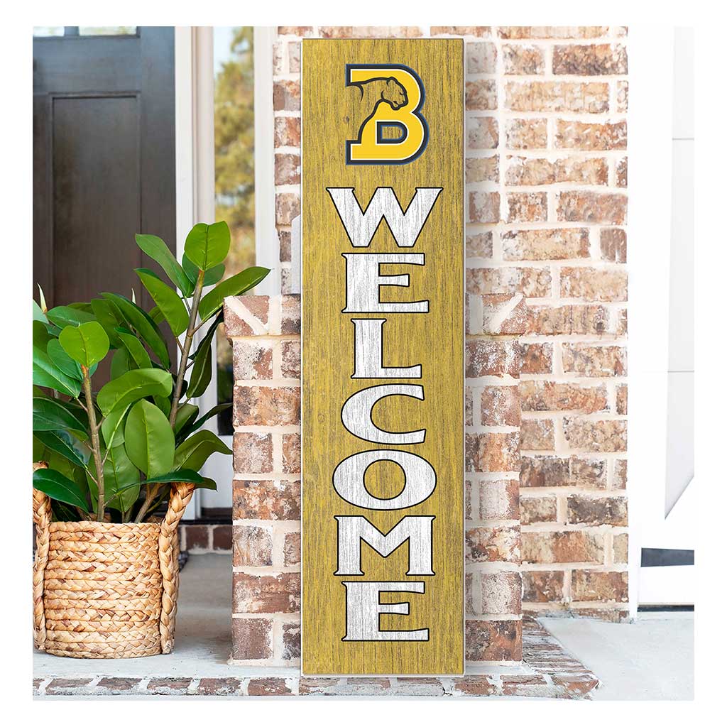 11x46 Leaning Sign Welcome Birmingham Southern College Panthers