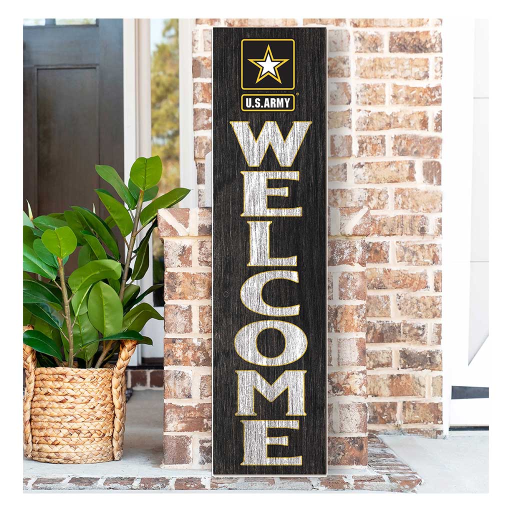 11x46 Leaning Sign Welcome Army