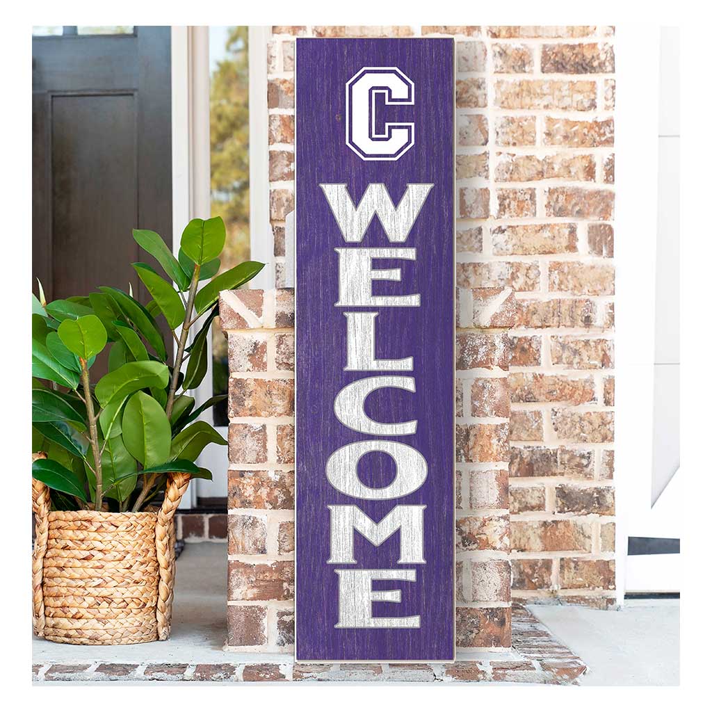 11x46 Leaning Sign Welcome Cornell College Rams