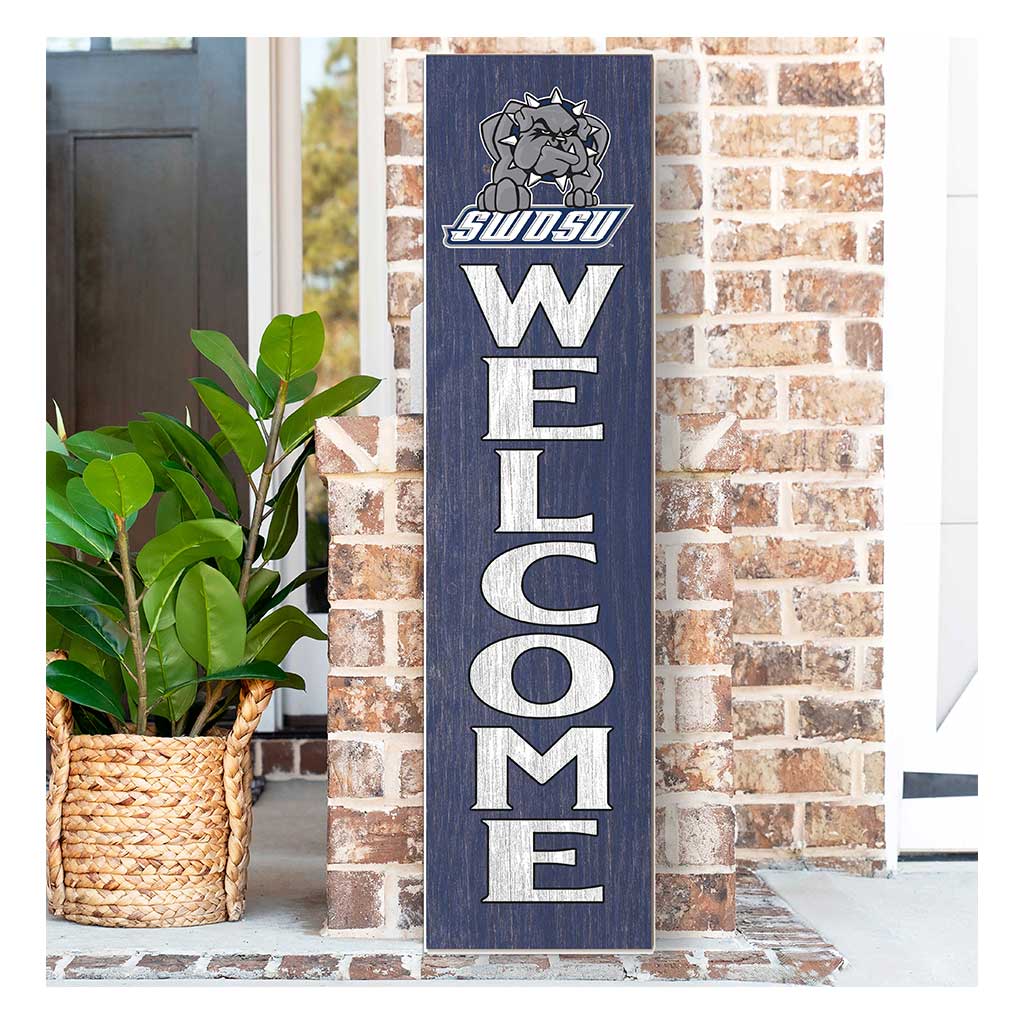 11x46 Leaning Sign Welcome Southwestern Oklahoma State Bulldogs