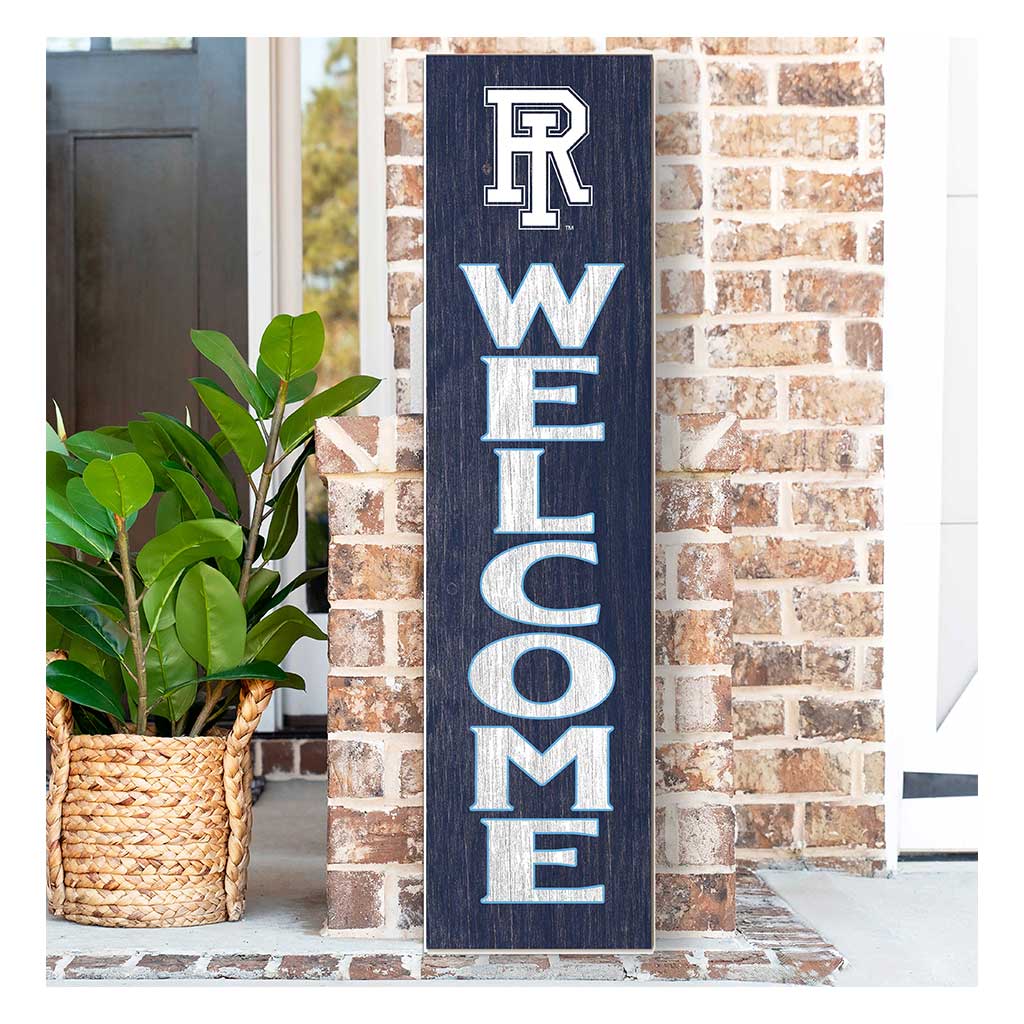 11x46 Leaning Sign Welcome Rhode Island Rams