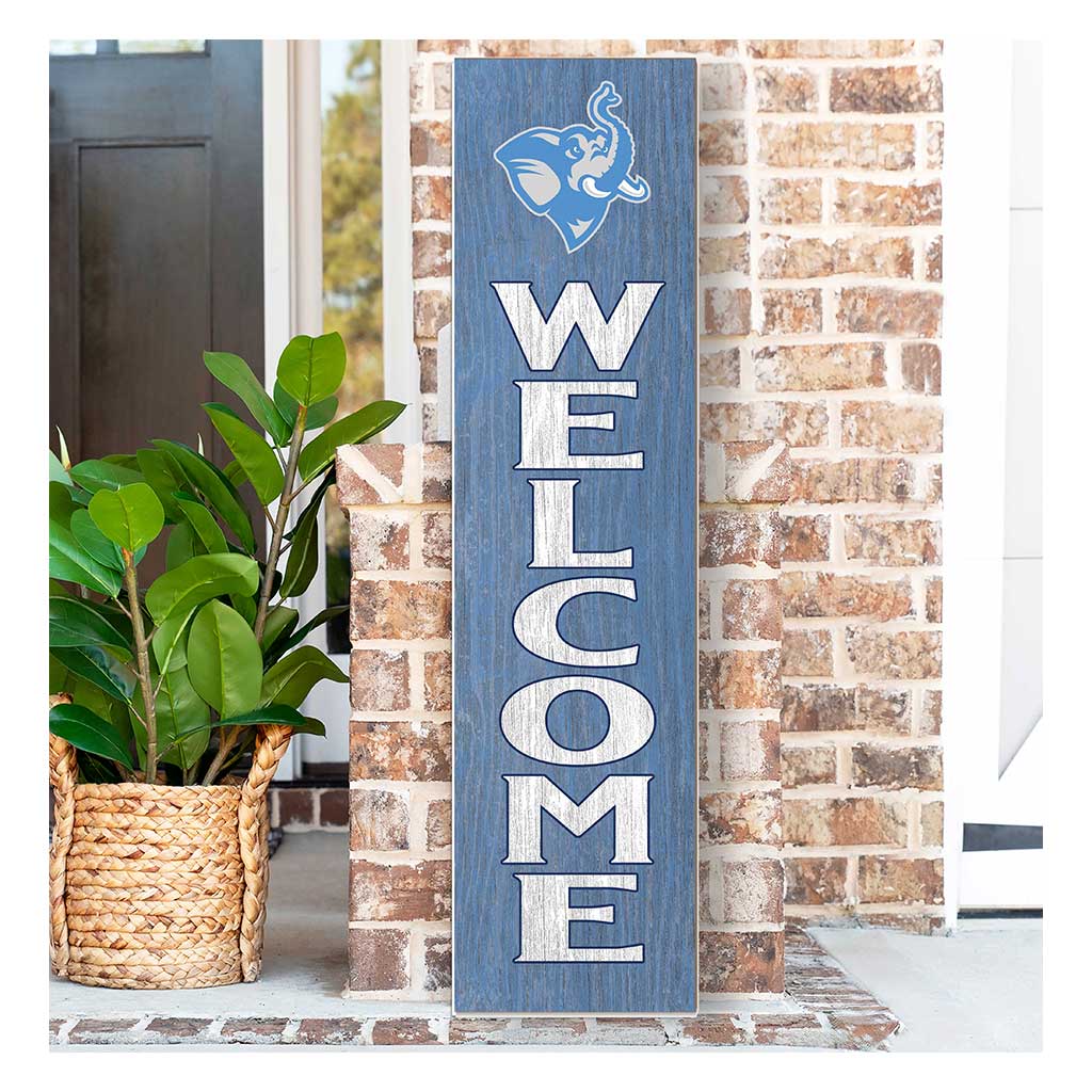 11x46 Leaning Sign Welcome Tufts Jumbos