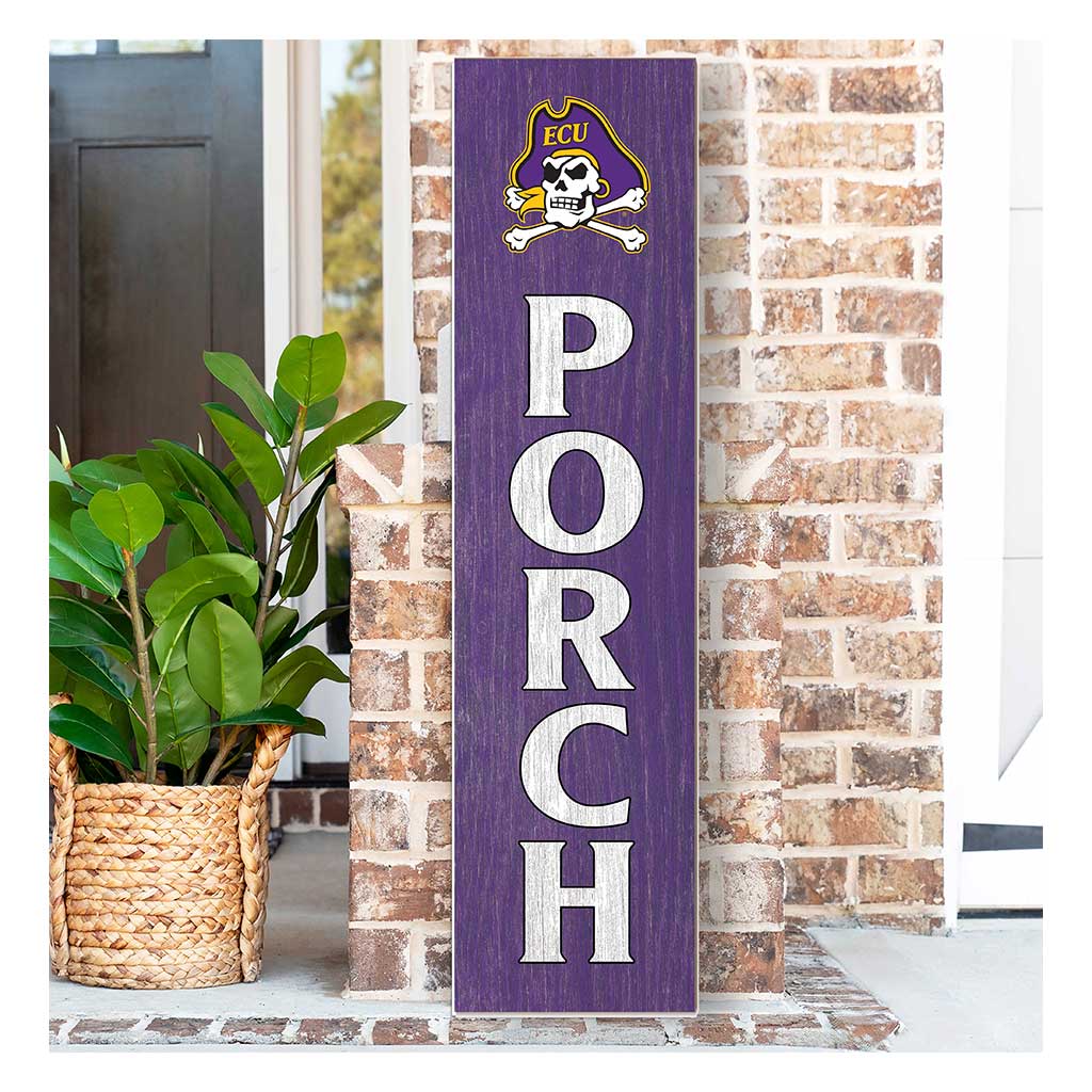 11x46 Leaning Sign Porch East Carolina Pirates