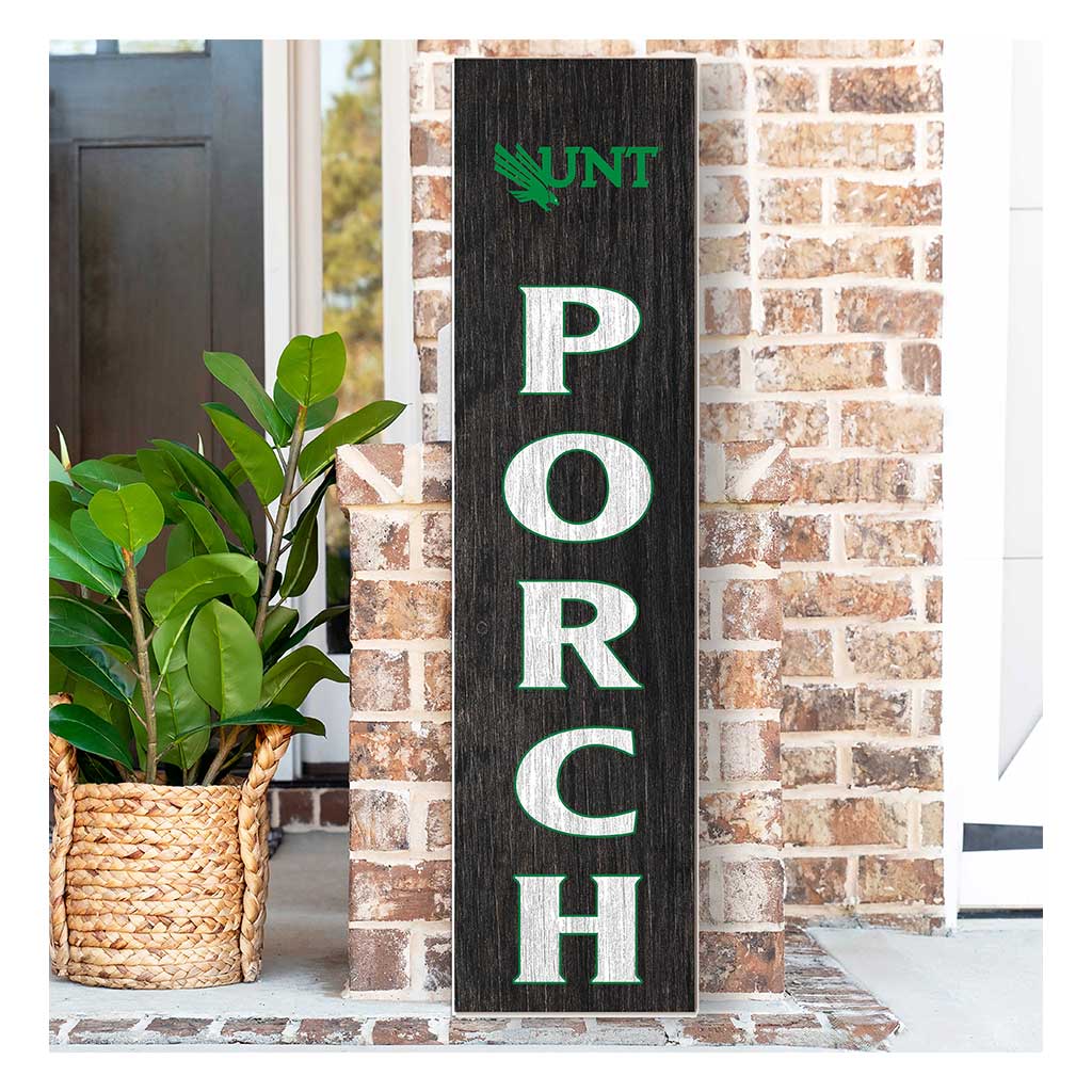 11x46 Leaning Sign Porch North Texas Mean Green