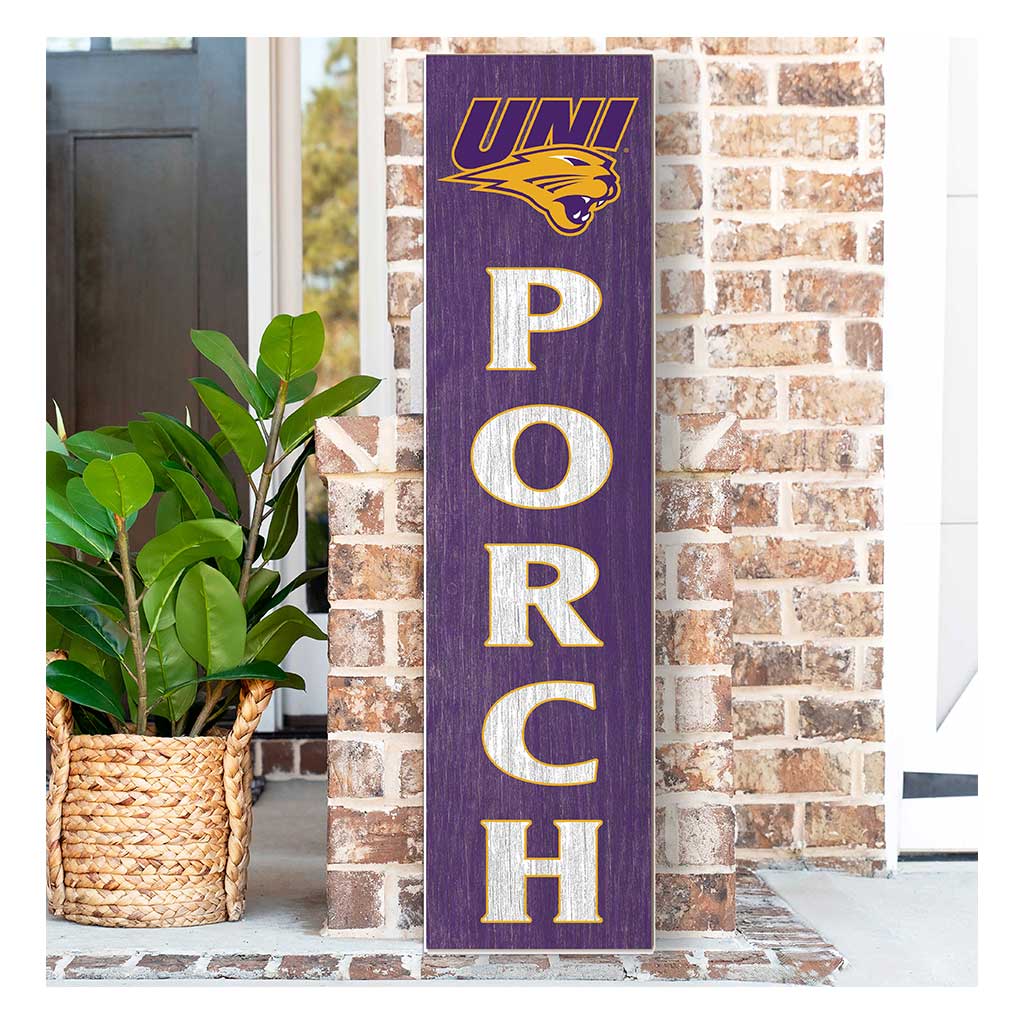 11x46 Leaning Sign Porch Northern Iowa Panthers
