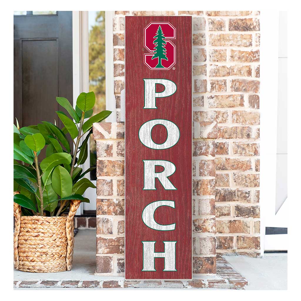 11x46 Leaning Sign Porch Stanford Cardinal color