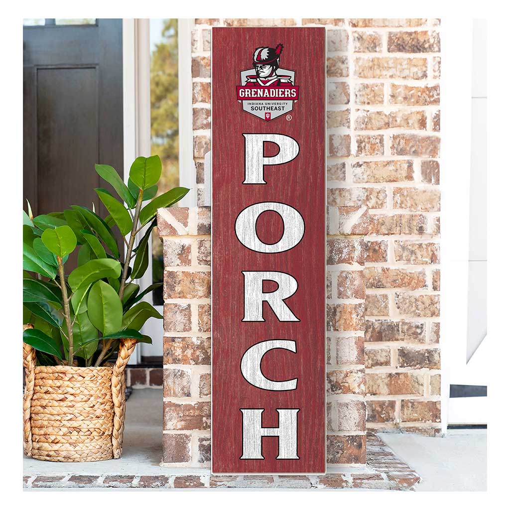11x46 Leaning Sign Porch Indiana University Southeast Grenadiers