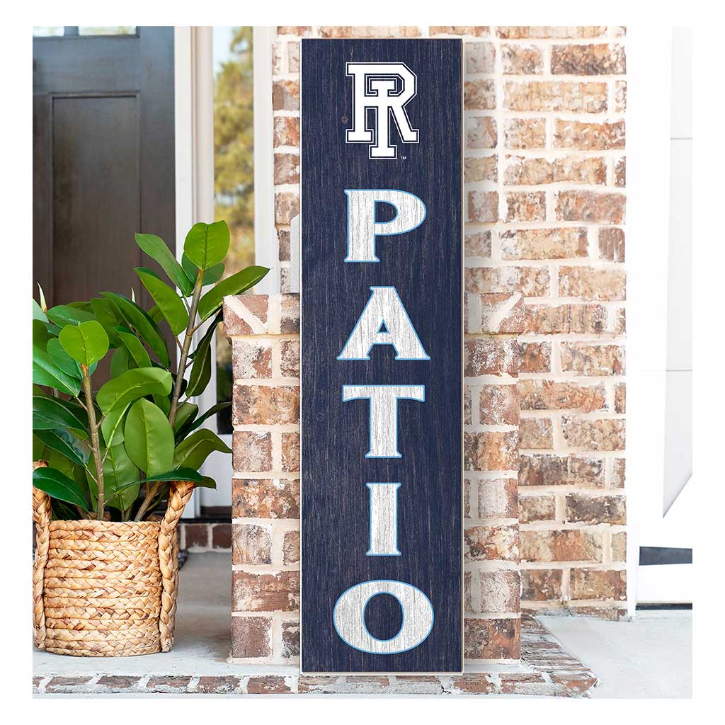 11x46 Leaning Sign Patio Rhode Island Rams
