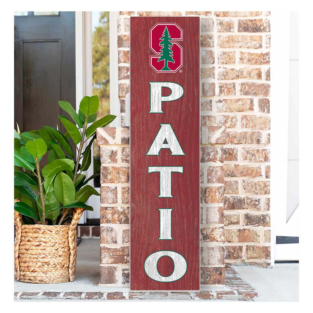 11x46 Leaning Sign Patio Stanford Cardinal color