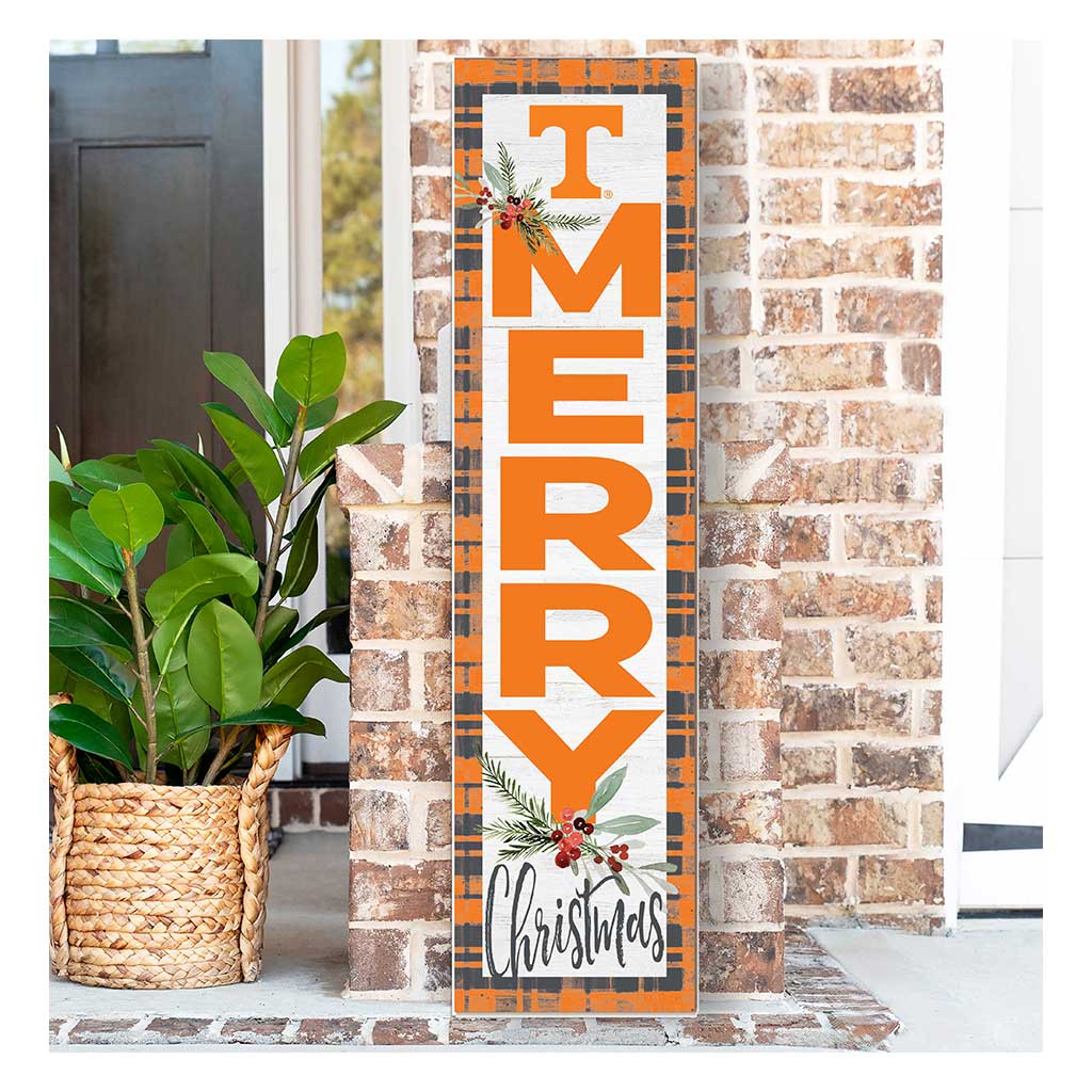 11x46 Merry Christmas Sign Tennessee Volunteers