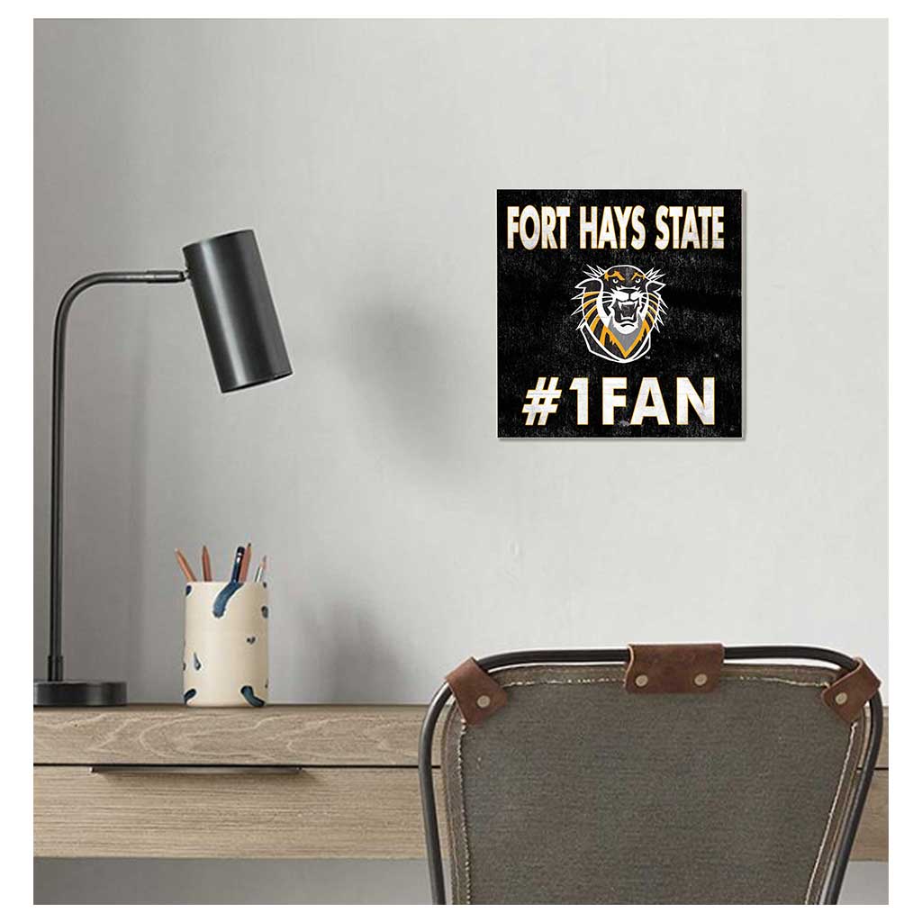 10x10 Team Color #1 Fan Fort Hays State Tigers