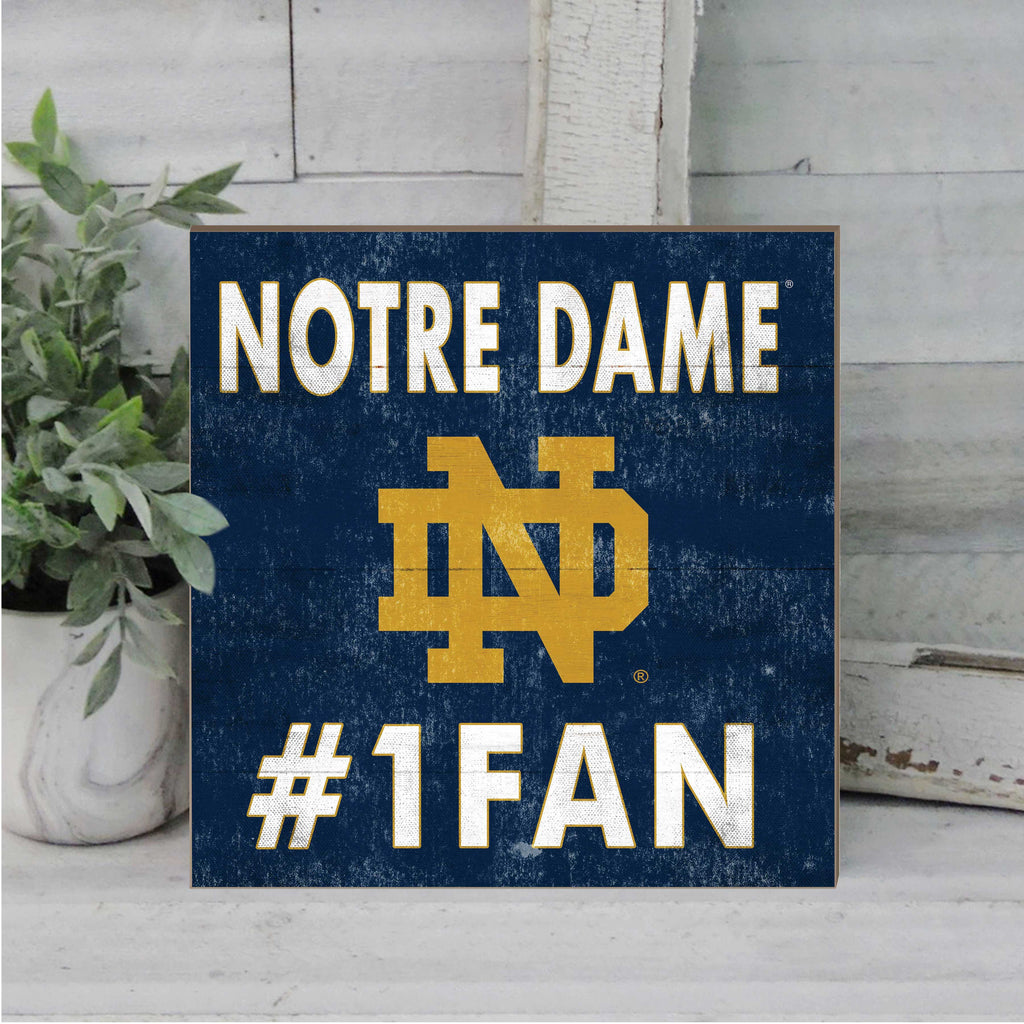 10x10 Team Color #1 Fan Notre Dame Fighting Irish