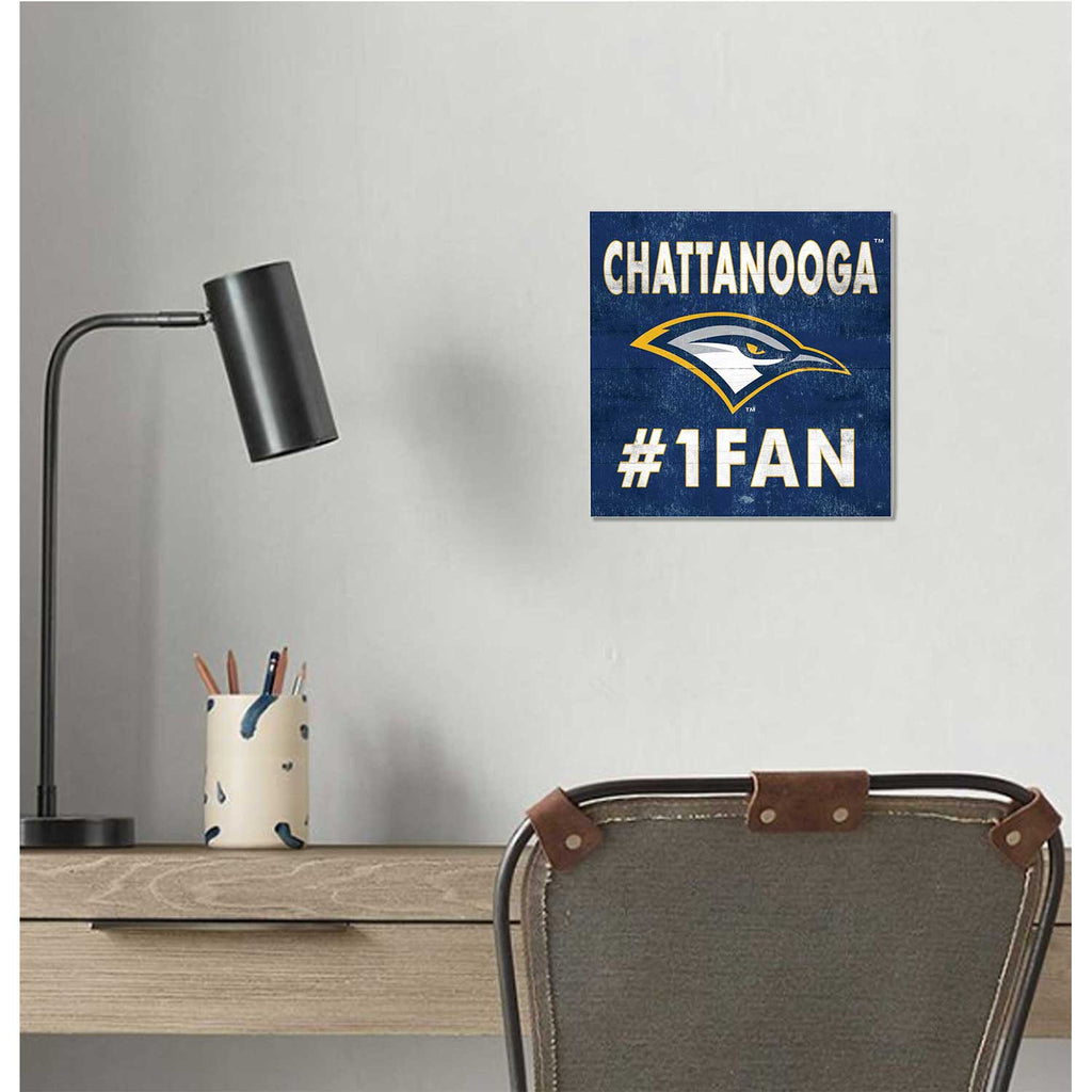 10x10 Team Color #1 Fan Tennessee Chattanooga Mocs