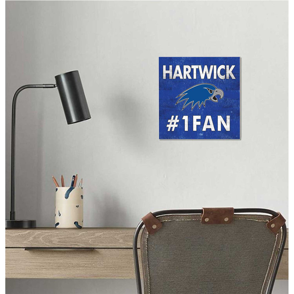 10x10 Team Color #1 Fan Hartwick College HAWKS