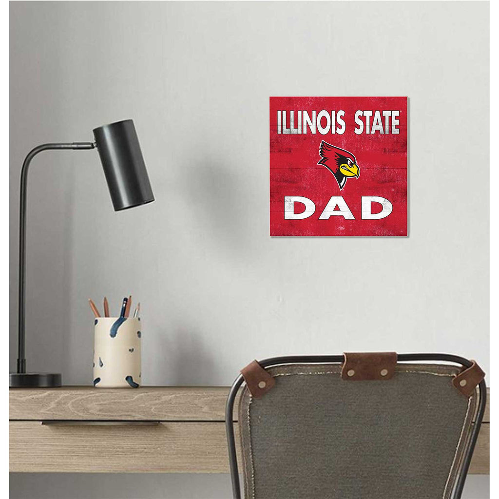 10x10 Team Color Dad Illinois State Redbirds