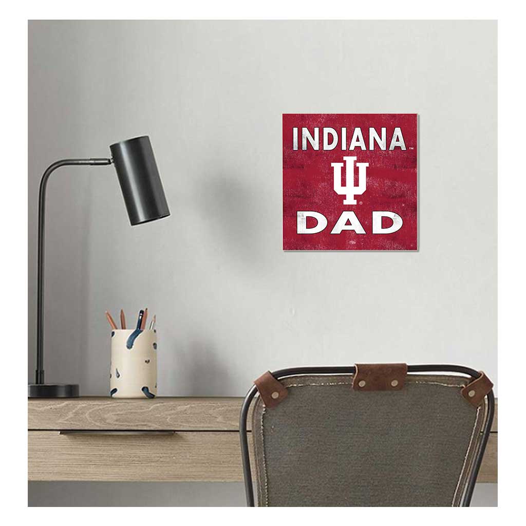 10x10 Team Color Dad Indiana Hoosiers