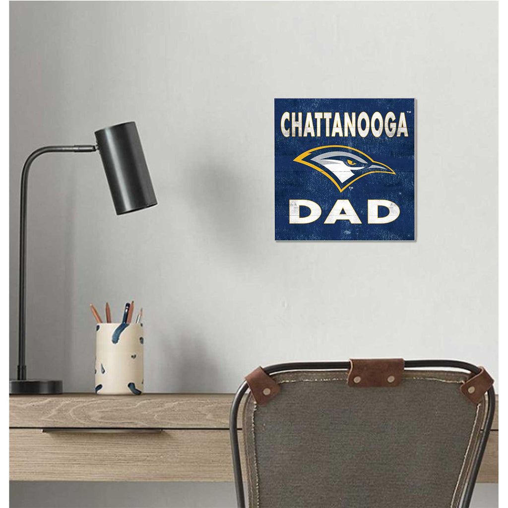 10x10 Team Color Dad Tennessee Chattanooga Mocs