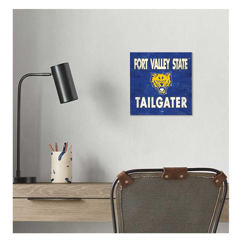 10x10 Team Color Tailgater Fort Valley State Wildcats