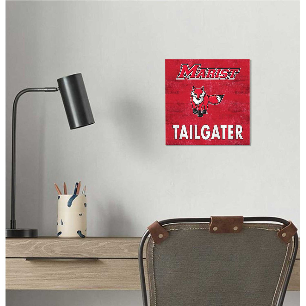 10x10 Team Color Tailgater Marist College Red Foxes