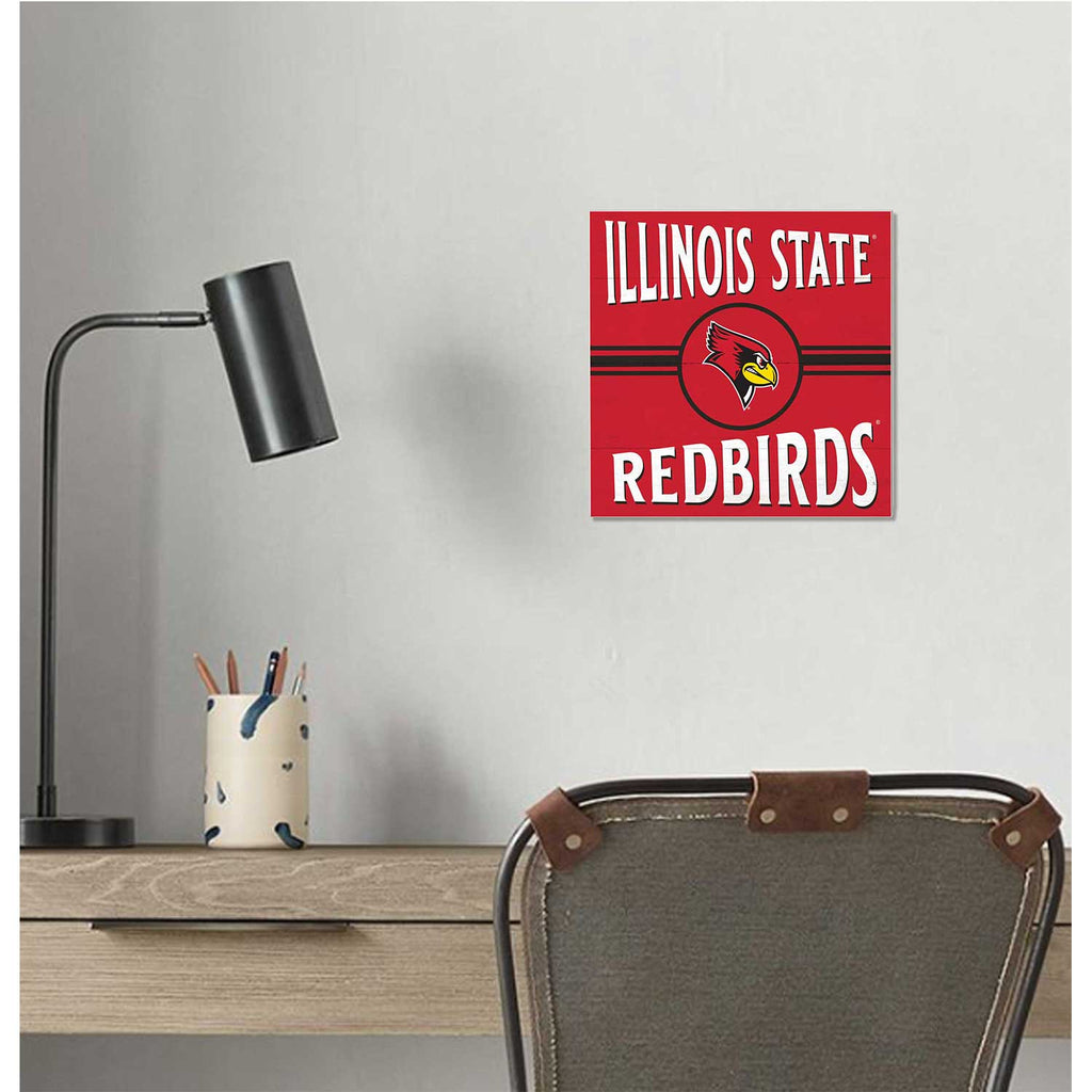 10x10 Retro Team Sign Illinois State Redbirds