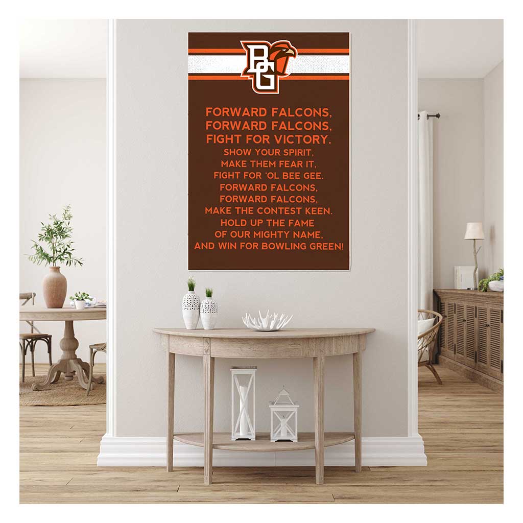 35x24 Fight Song Bowling Green Falcons