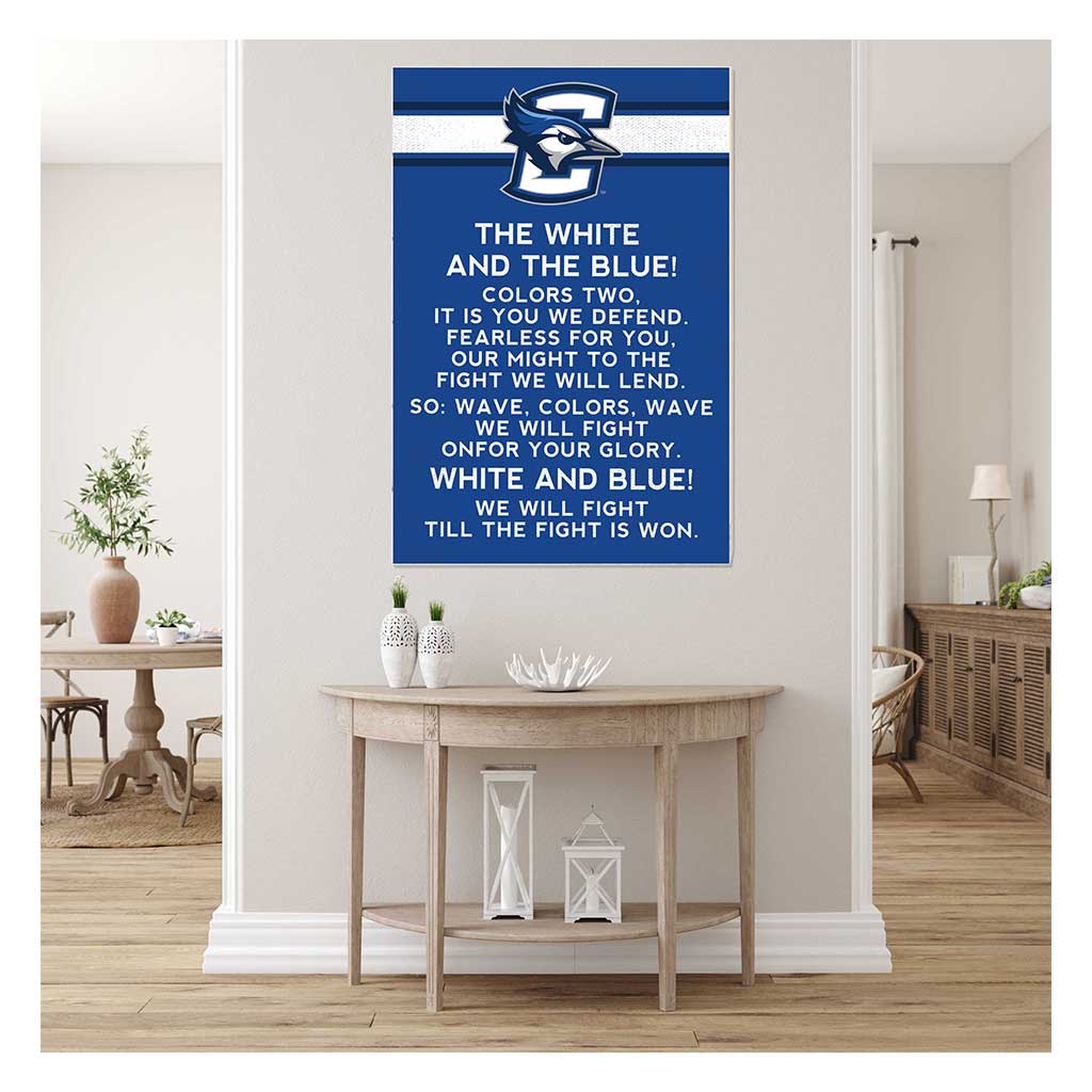 35x24 Fight Song Creighton Bluejays