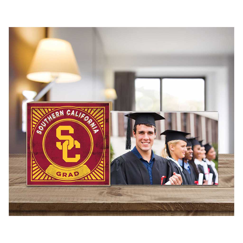 Floating Picture Frame Proud Grad Retro Team Southern California Trojans