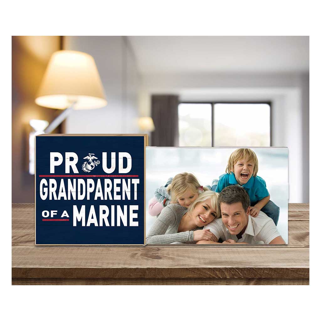 Floating Picture Frame Military Proud Grandparent Marines