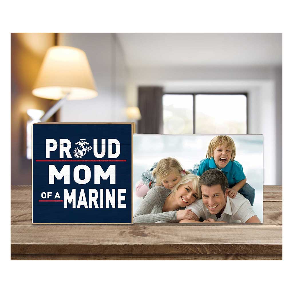 Floating Picture Frame Military Proud Mom Marines