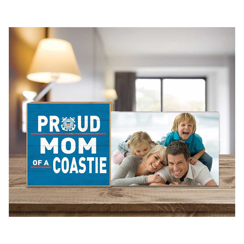 Floating Picture Frame Military Proud Mom Coast Guard