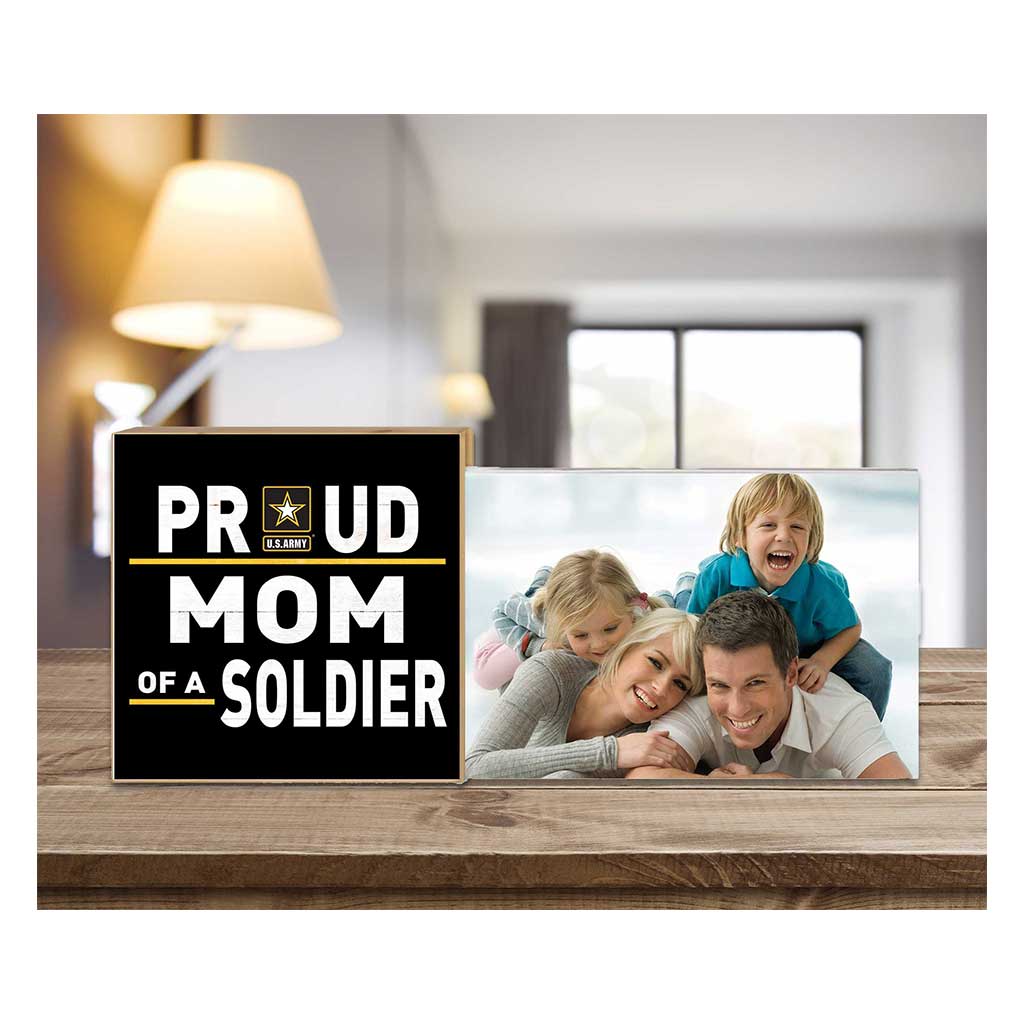 Floating Picture Frame Military Proud Mom Army
