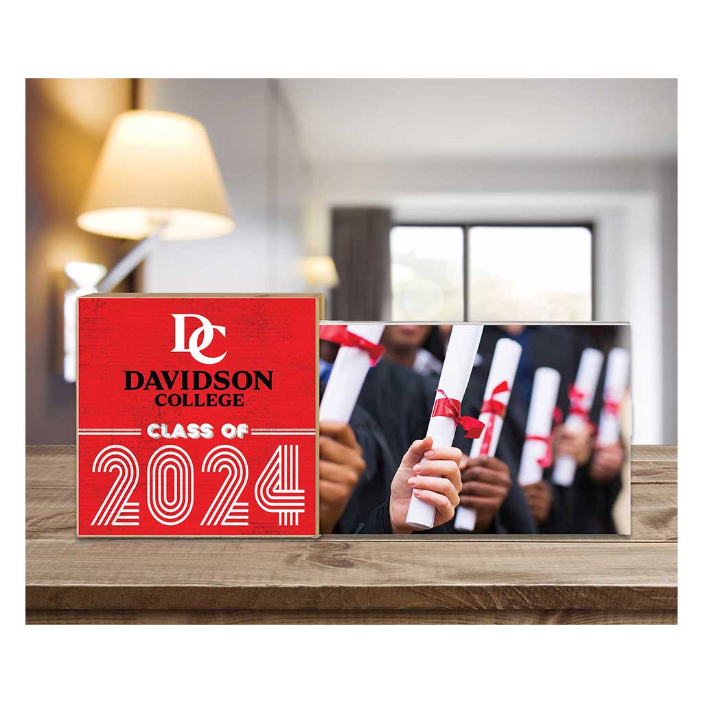 Floating Picture Frame Class of Grad Davidson Wildcats