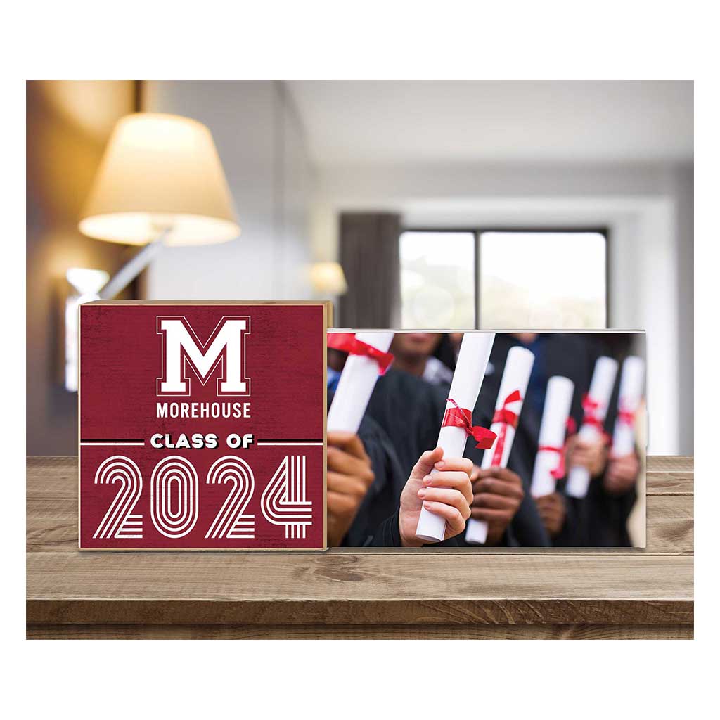 Floating Picture Frame Class of Grad Morehouse College Maroon Tigers