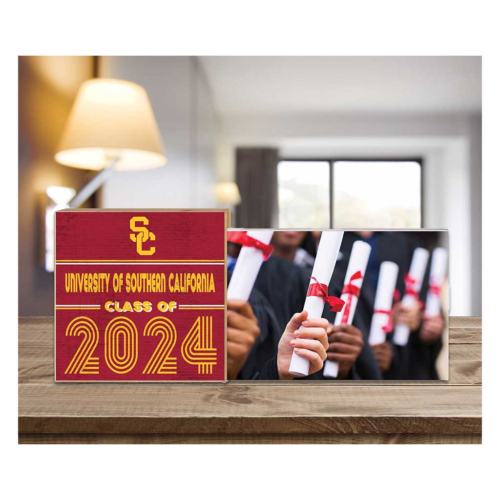 Floating Picture Frame Class of Grad Southern California Trojans