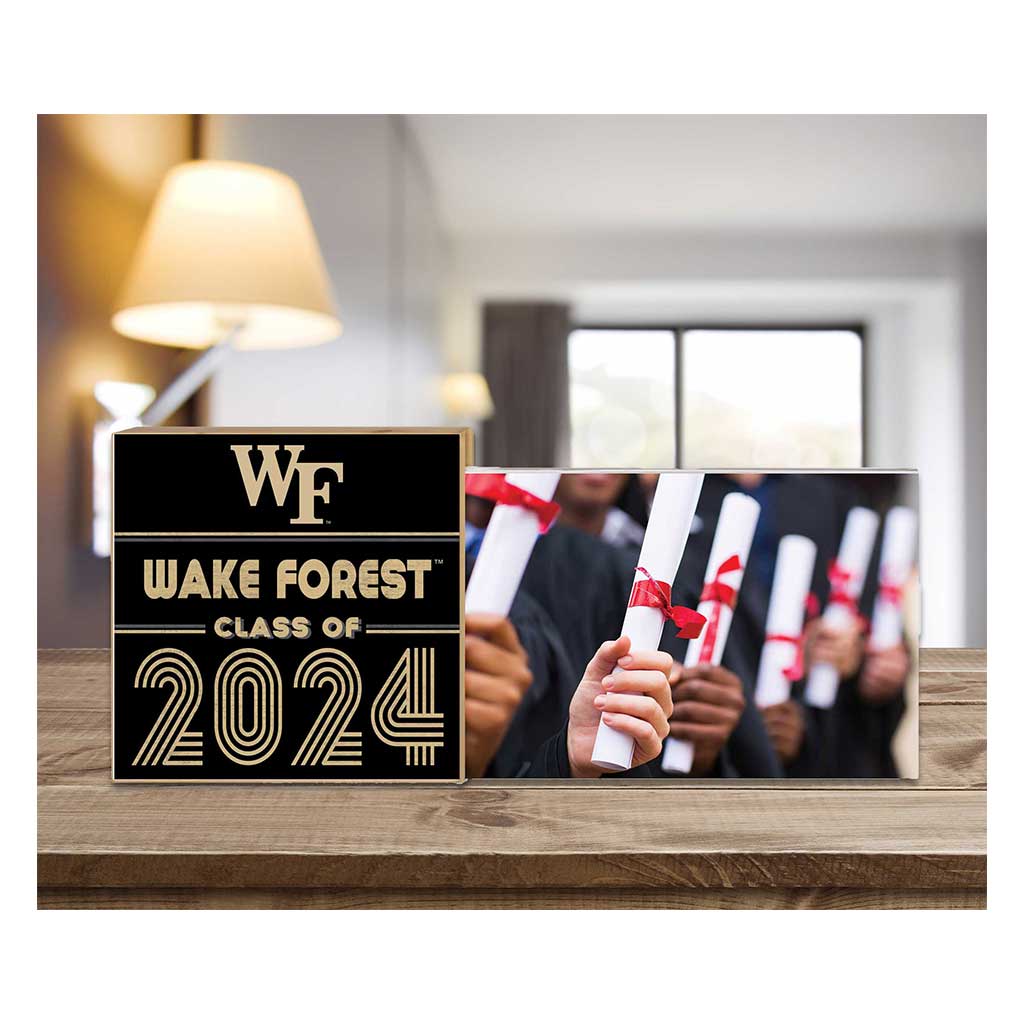Floating Picture Frame Class of Grad Wake Forest Demon Deacons