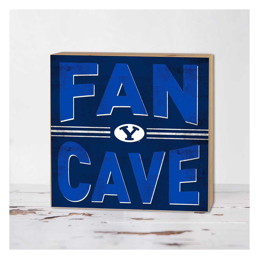 5x5 Block Fan Cave Brigham Young Cougars