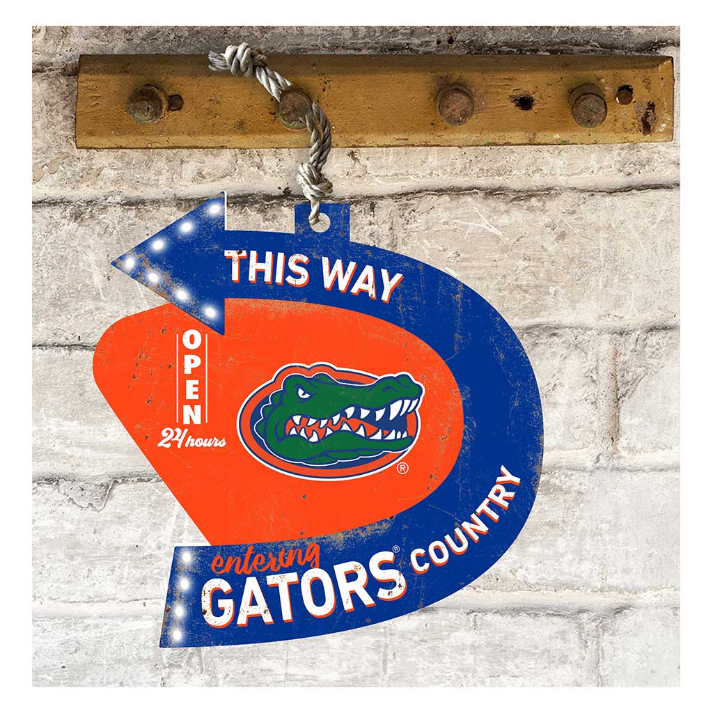 Arrow Sign This Way Florida Gators
