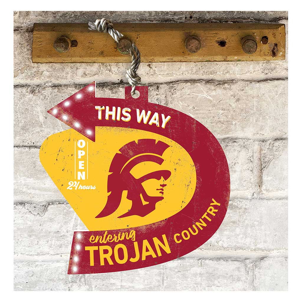 Arrow Sign This Way Southern California Trojans