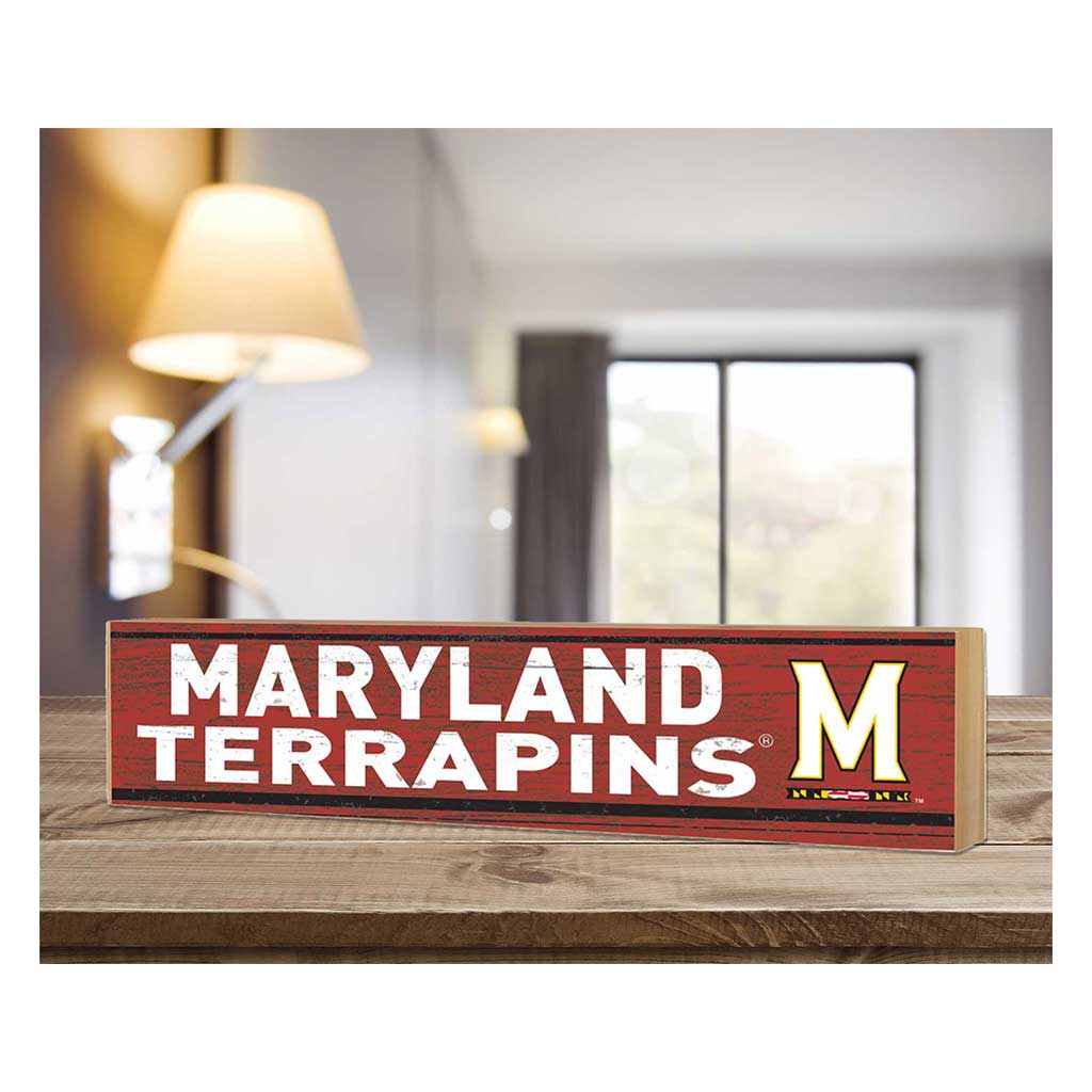 3x13 Block Team Spirit Maryland Terrapins